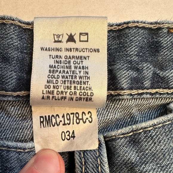 Cinch Silver Label Size 38x32 Men’s Mid-Rise Slim Fit Straight Jeans MB98034001 - Picture 5 of 11